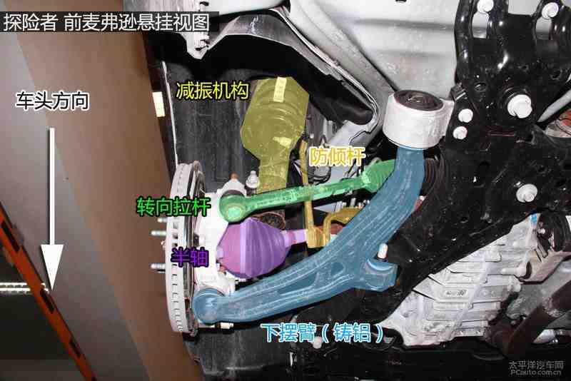 综合素质颇高 福特探险者底盘实拍解析