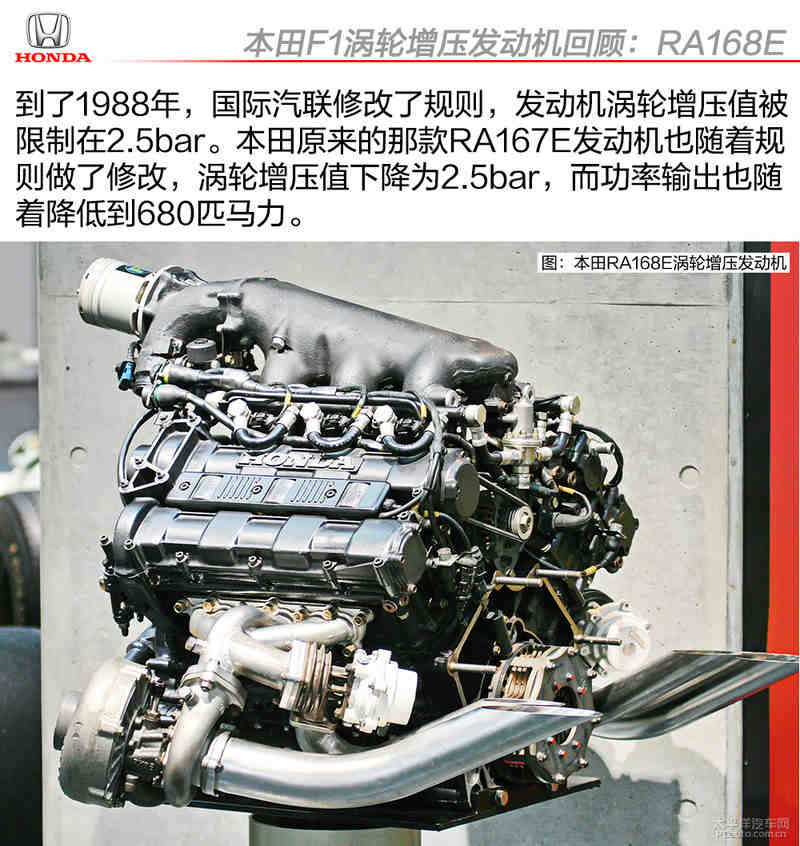 辉煌的10年 本田f1涡轮增压发动机回顾