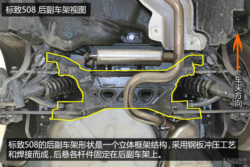 独具匠心出乎意料 东风标致508底盘解析