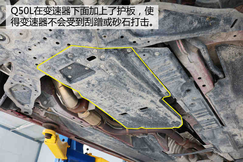 紧凑 英菲尼迪q50l底盘实拍解析