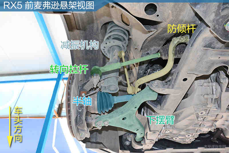 瑕不掩瑜 上汽荣威rx5底盘实拍解析