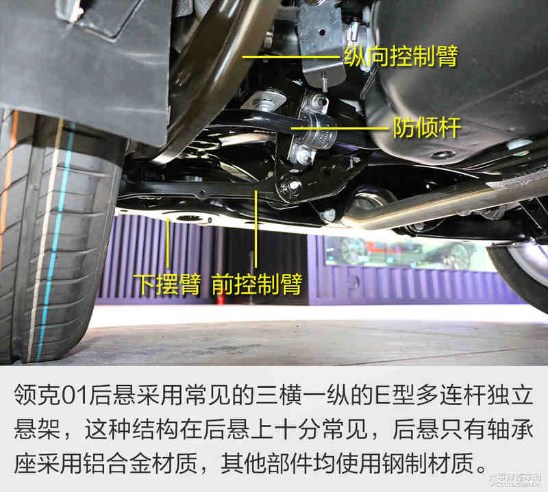 国产高端车 领克01及WEY VV7s底盘浅析 国产高端车 领克01及WEY VV7s底盘浅析