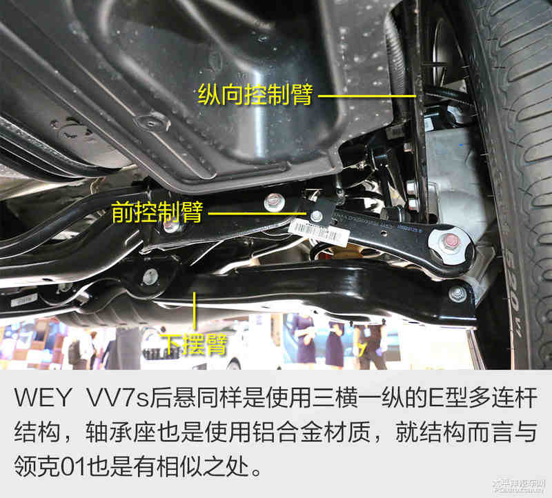 国产高端车 领克01及WEY VV7s底盘浅析 国产高端车 领克01及WEY VV7s底盘浅析
