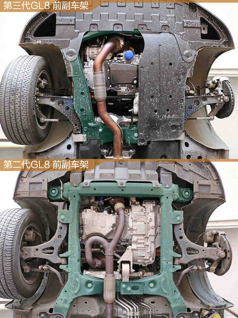 别克gl8底盘解析图片